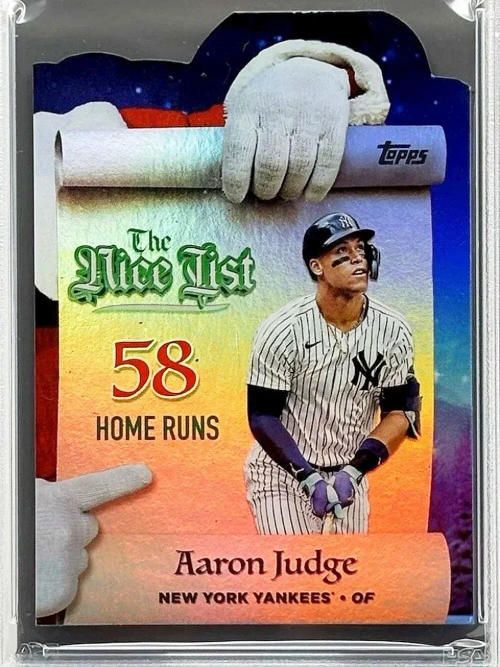 2025 Topps Holiday - Aaron Judge #MNL-3 Making the Nice List